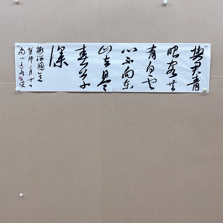 书法王华68* 138㎝山西LS***