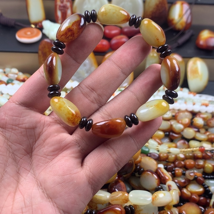 和田玉手链未镶嵌