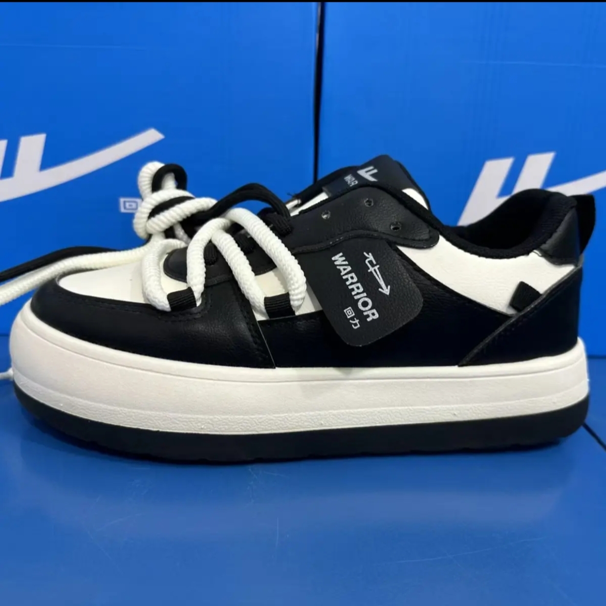 回力女鞋厚底板鞋女2025新款爆款黑白熊猫小白鞋百搭休闲运动鞋03