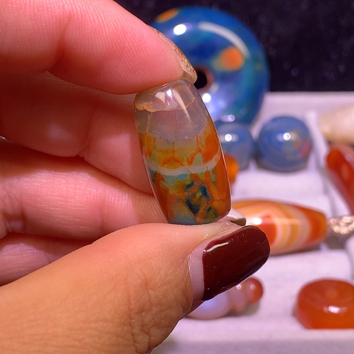 玛瑙/玉髓未镶嵌颈饰