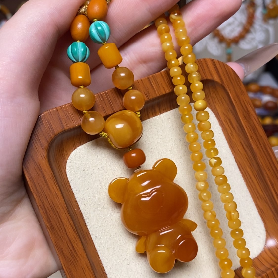 【闪购商品】手链蜜蜡未镶嵌项链