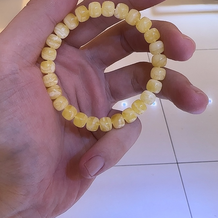 手链琥珀未镶嵌蜜蜡