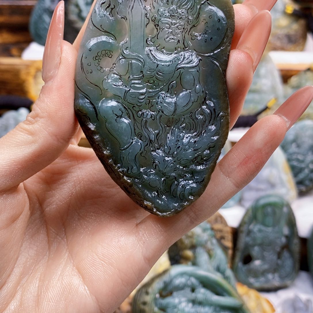 未镶嵌定制翡翠男*