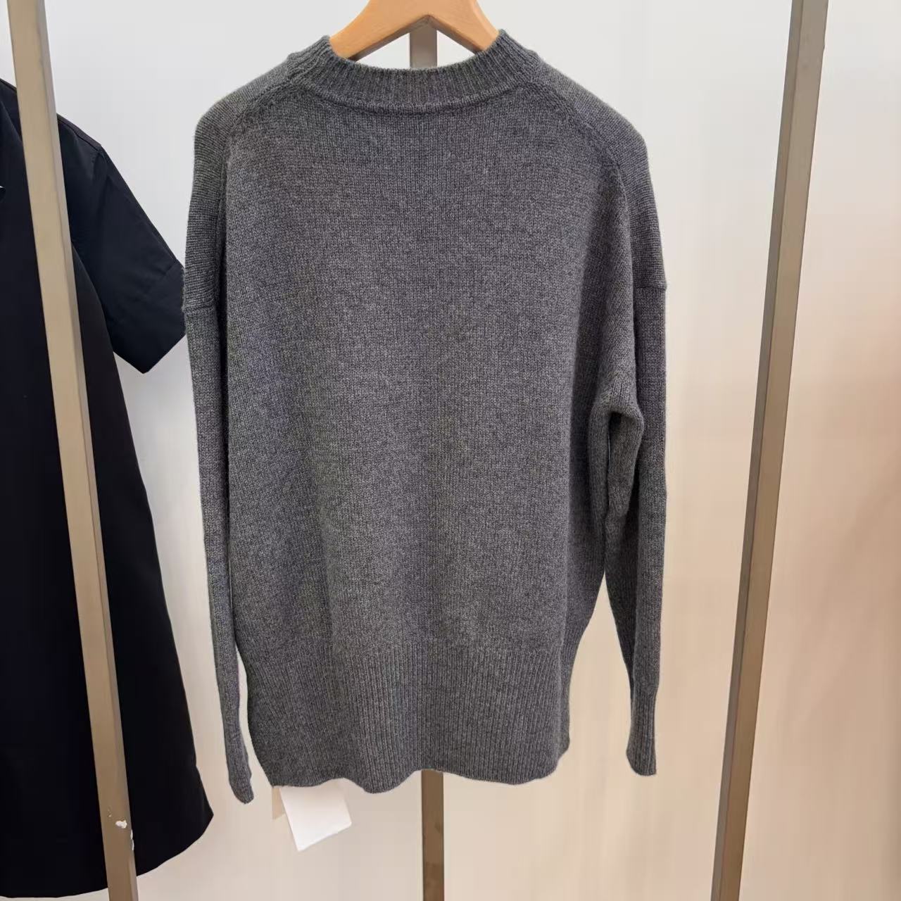 未使用 MaxMara jil sander 灰色毛衣