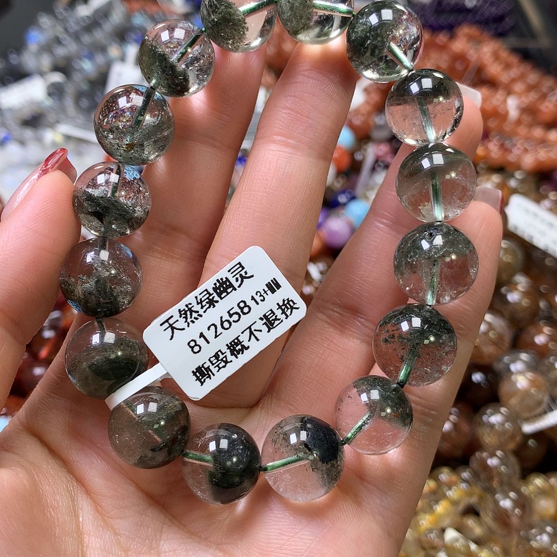 水晶手链未镶嵌，