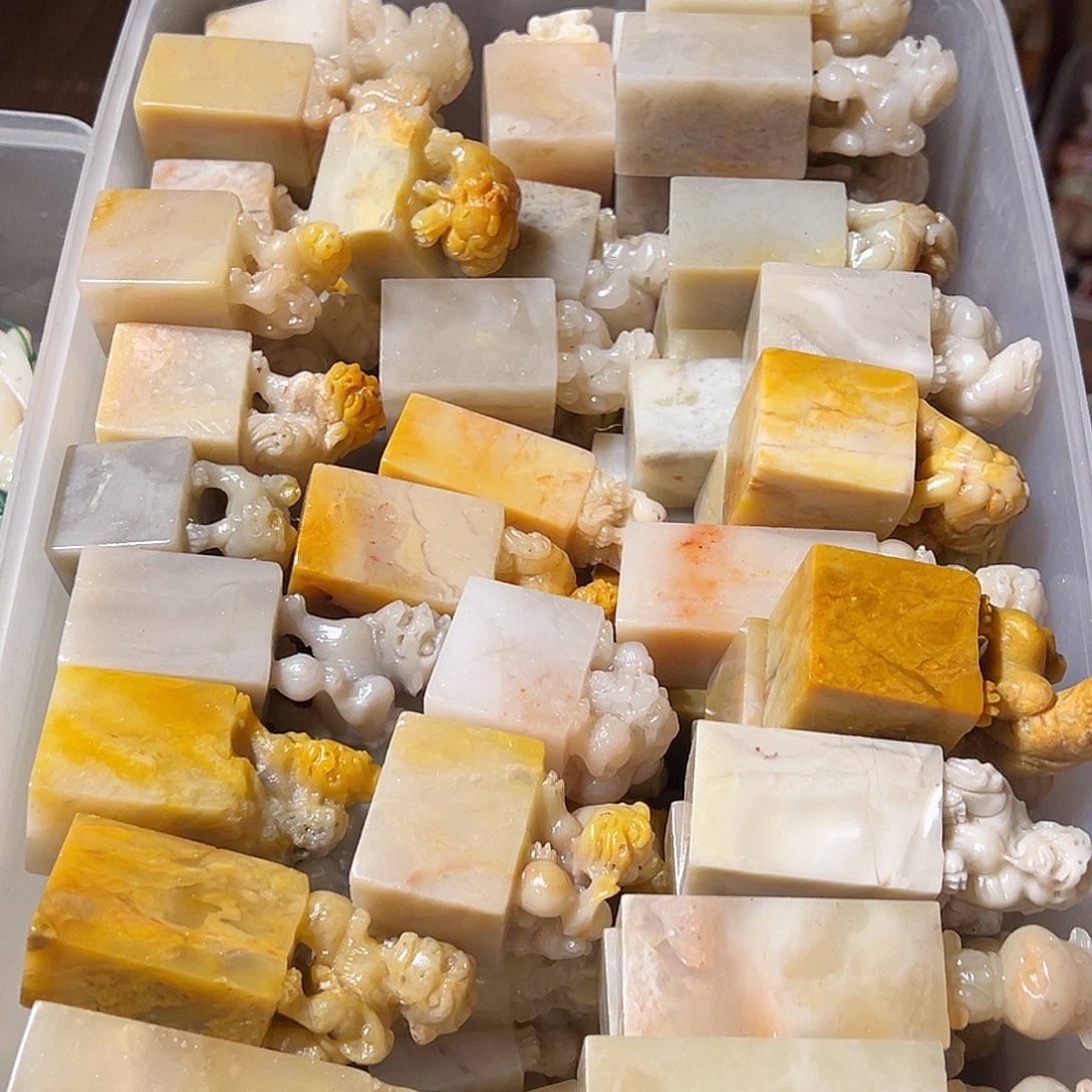 寿山石随机批发5个