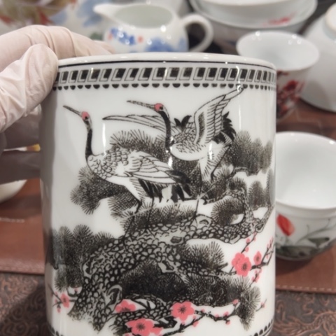 醴陵高温瓷器13厘米