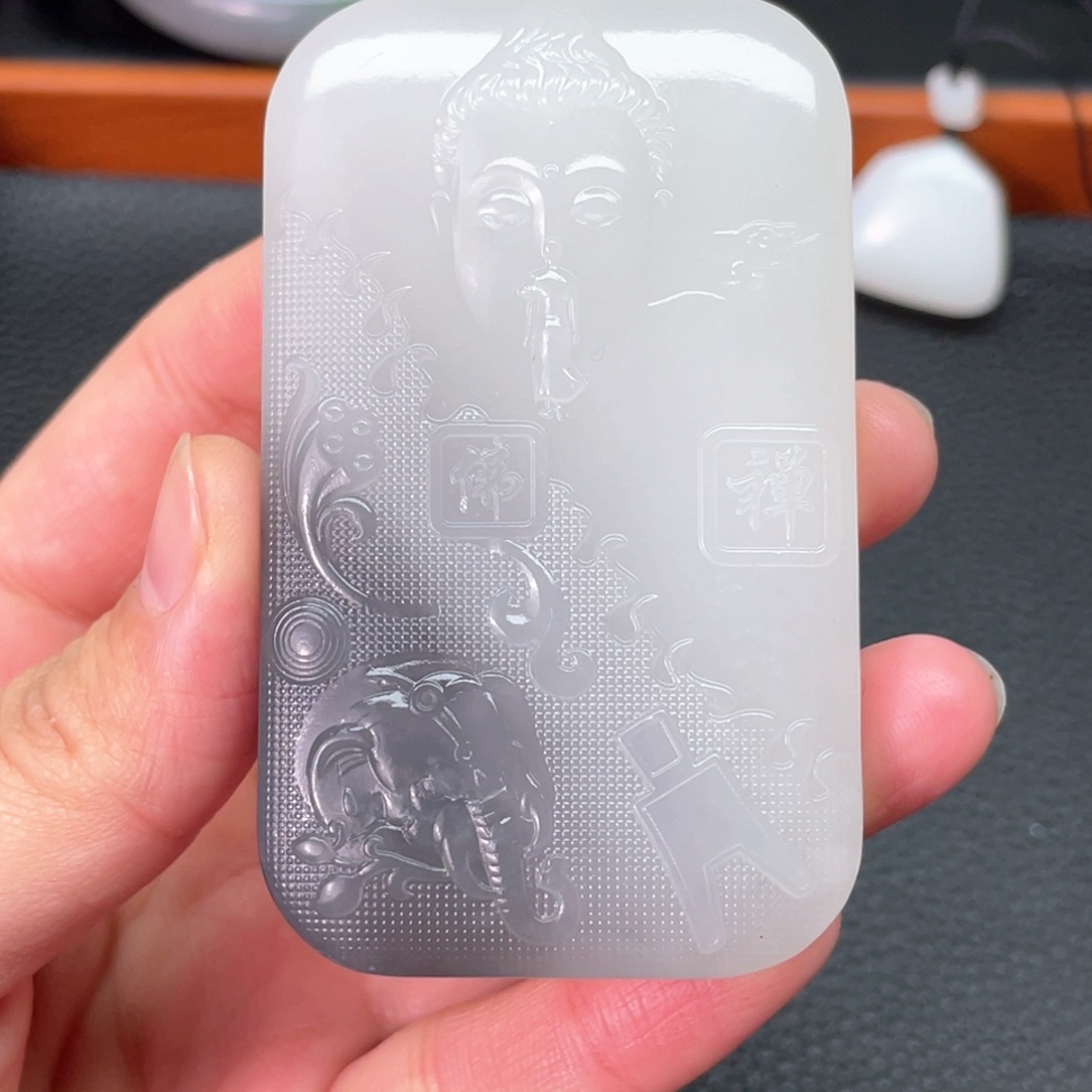 和田玉挂件未镶嵌