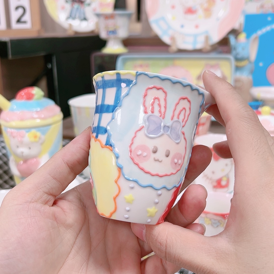可爱陶瓷高温手作