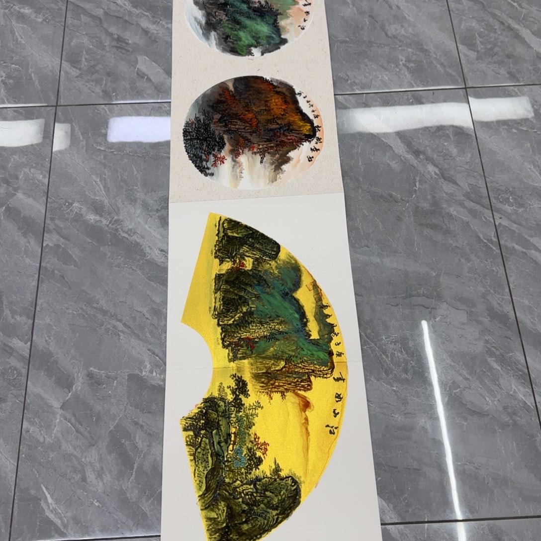 国画国画李文军老师精品