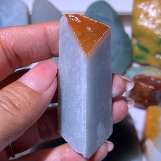 翡翠裸石翡翠边角料