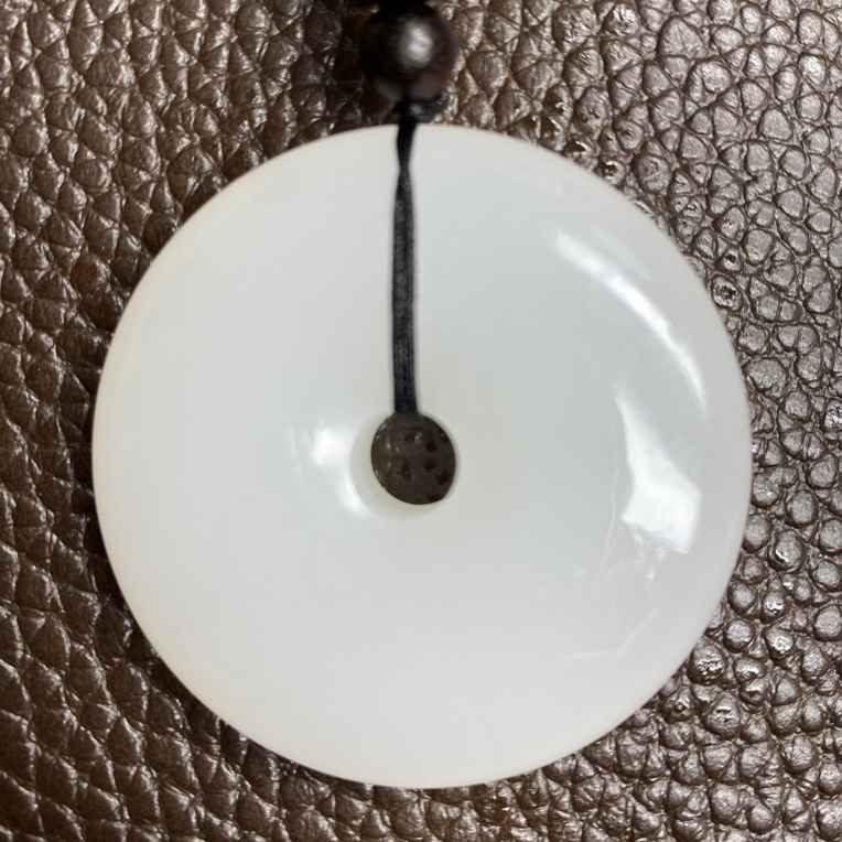 和 田青海白玉平安扣吊坠多样    71号