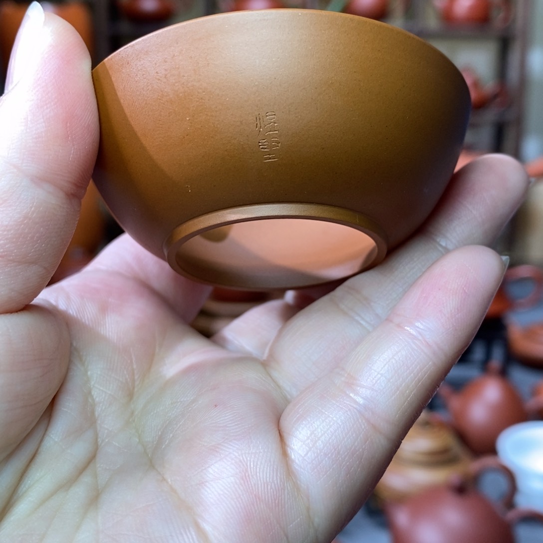 紫砂茶壶蔡煜坚鸡蛋黄纯手工投茶器