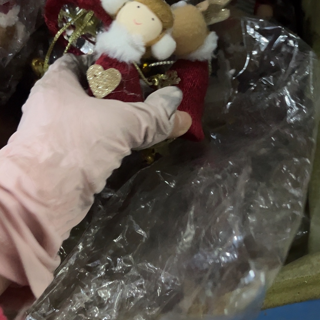 阿***笑包装辅料小号女孩鹿各6个