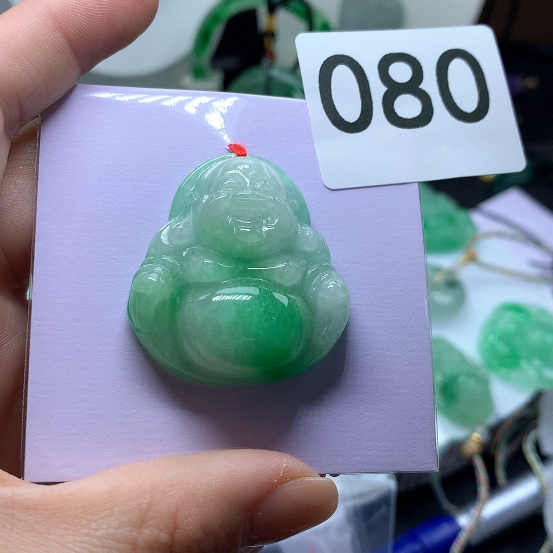 翡翠吊坠(赠链)未镶嵌