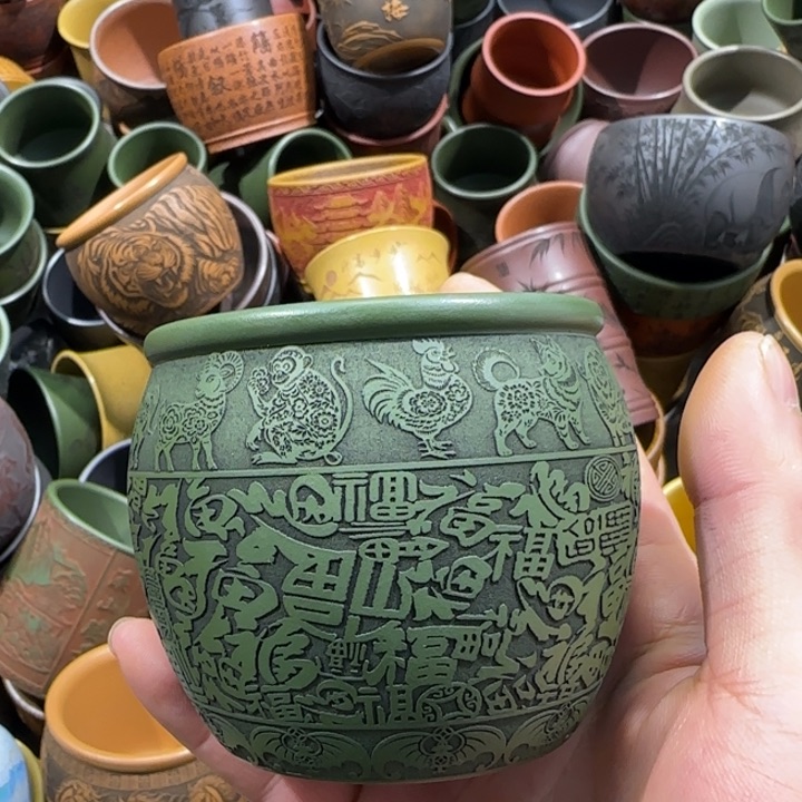 茶杯紫砂全手工制作工艺