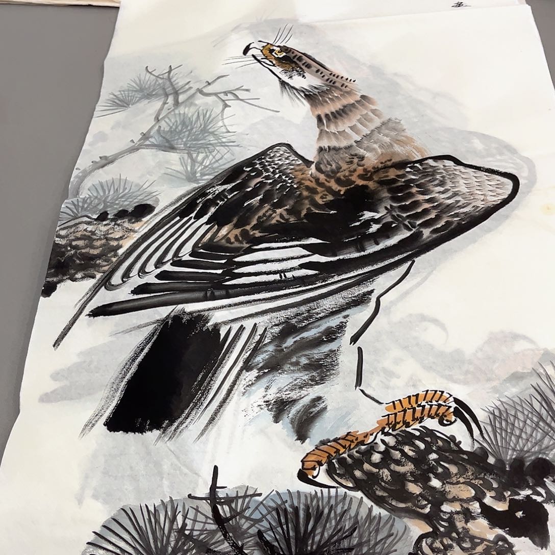国画ZH精品国画单幅任发