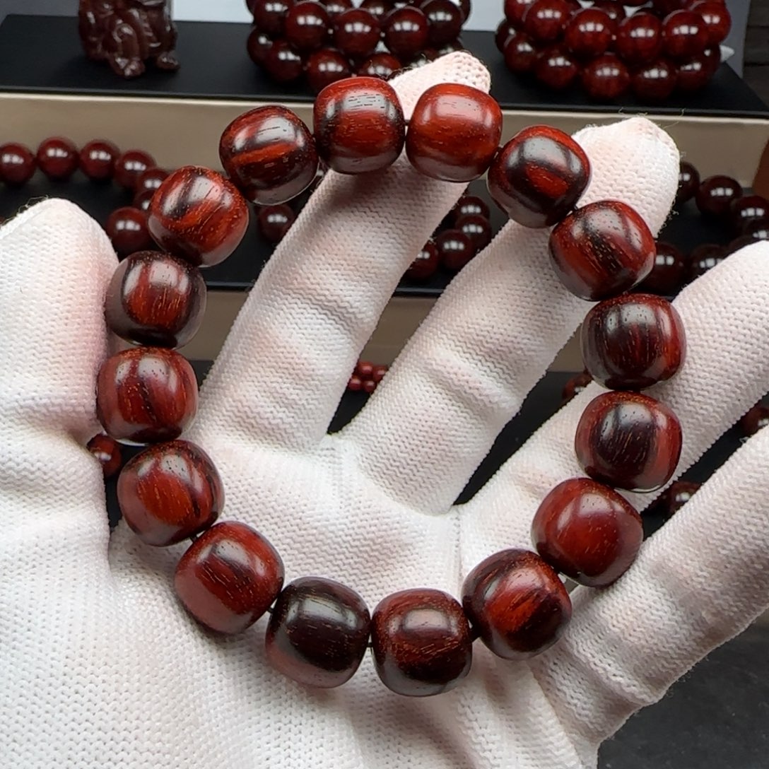 小叶紫檀手串/手链13✖️14老型9919