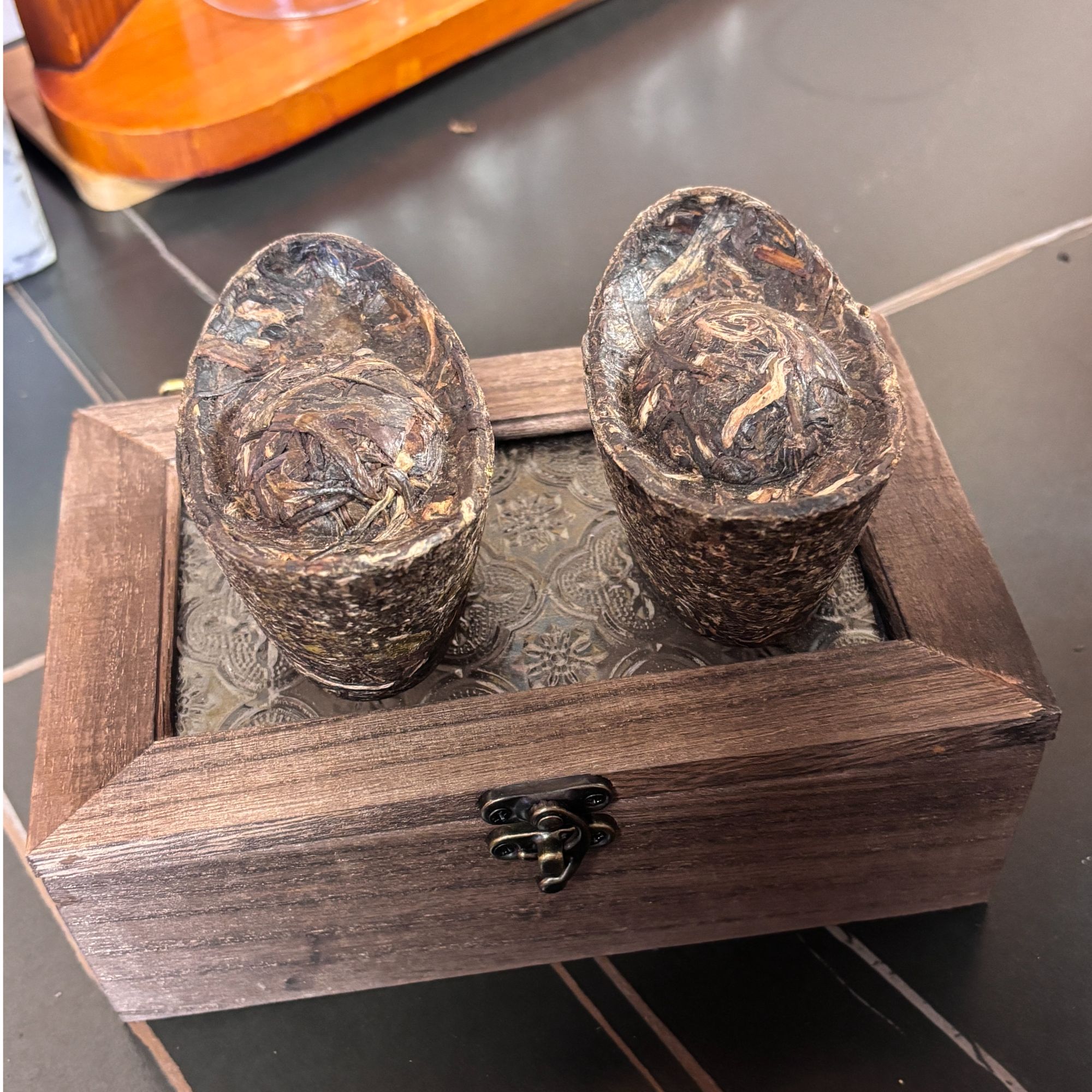 茯茶金元宝摆件典藏版