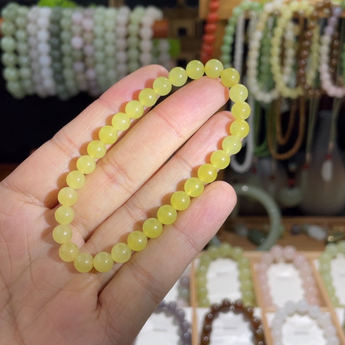 【闪购商品】和田玉手串未镶嵌