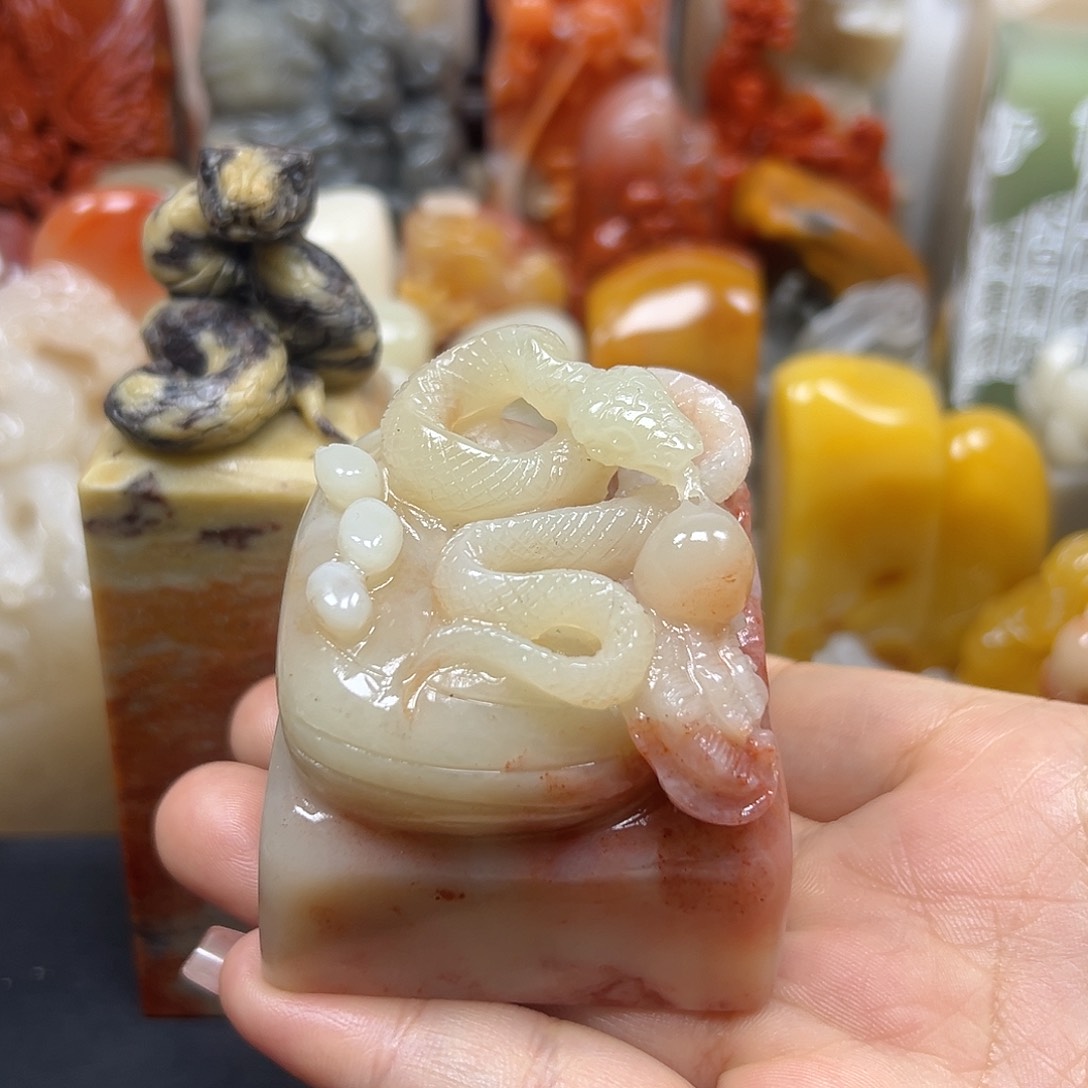 寿山石木**堂印章雕刻工艺
