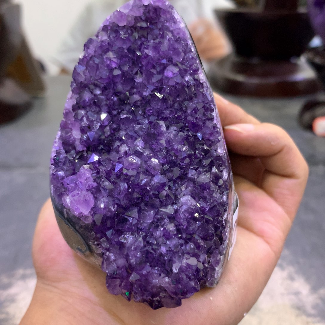 紫晶珠宝半成品未镶嵌紫晶045