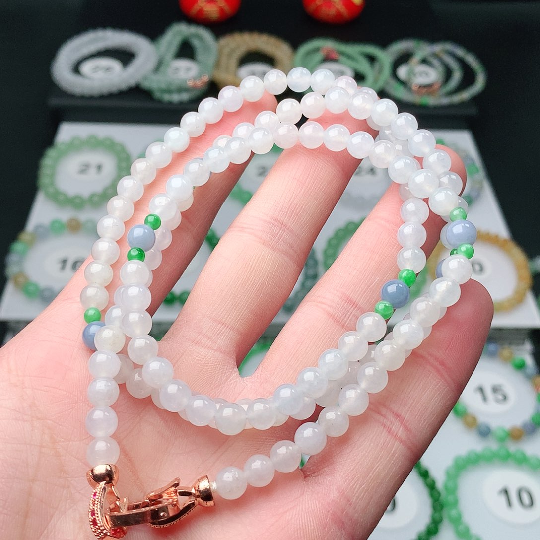 翡翠手串未镶嵌翡翠