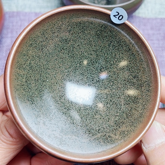 茶盏龙窑柴烧普洱杯8.8口径