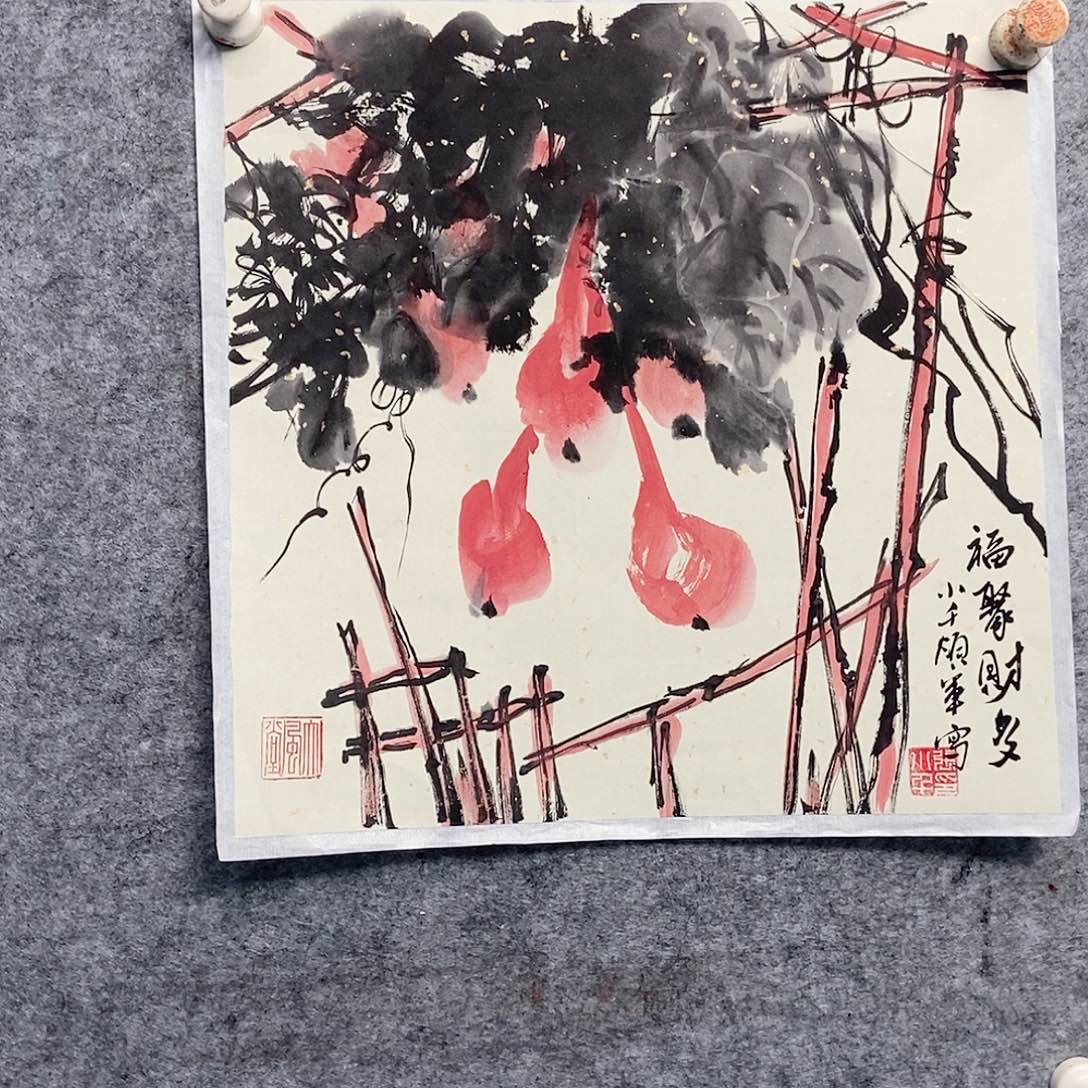 国画原创作品花鸟3