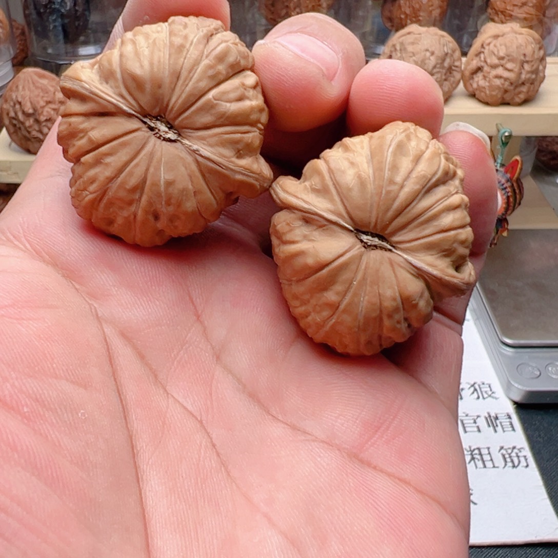 吊坠文玩核桃39尺全品南瓜墩