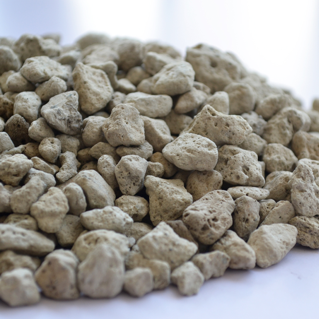 精品轻石浮石颗粒土批发种植无土栽培基质垫底石垫材石斛兰花专用