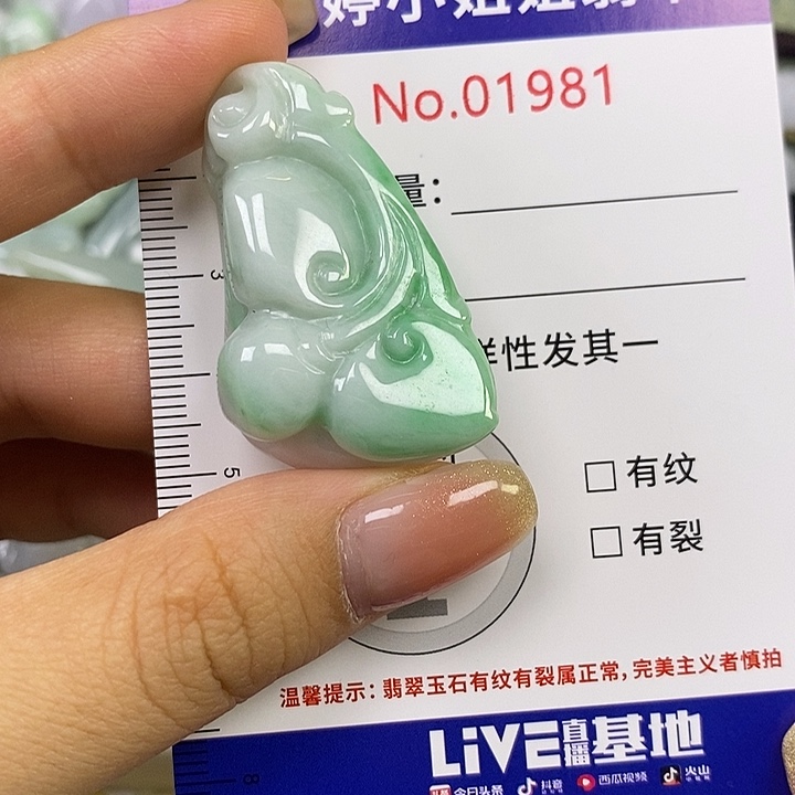 *****翡翠未镶嵌颈饰翡翠