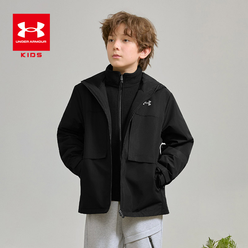 Under Armour/安德玛秋季上新户外运动梭织外套摇粒两件套2362