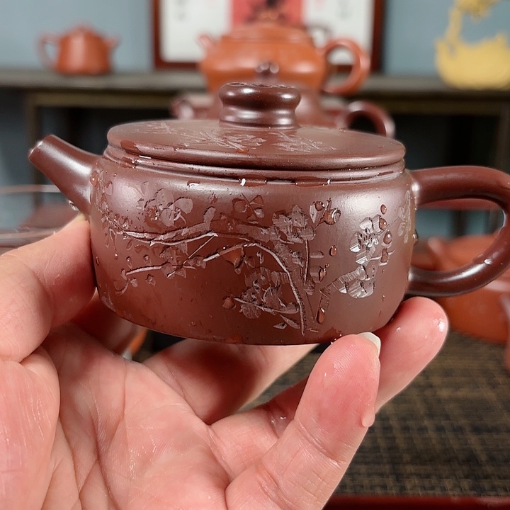 雲**灘宜兴原矿手工紫砂壶