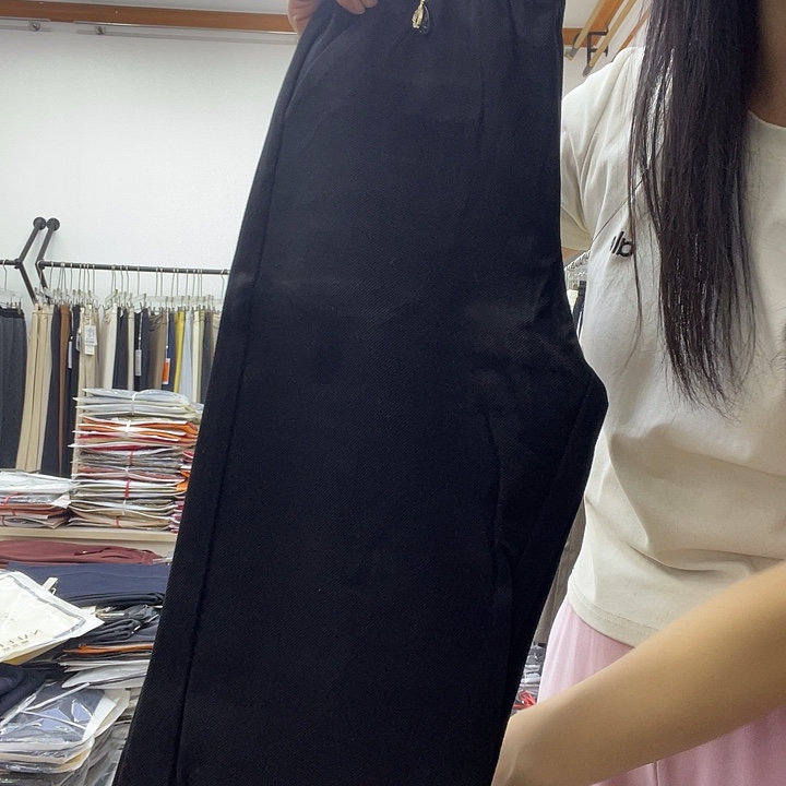 高品质九分窄版直筒裤529。27码