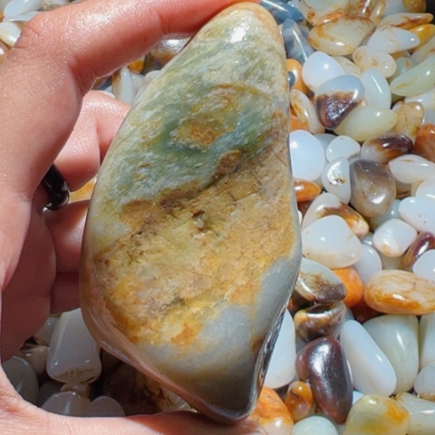 和田玉（糖玉）手链未镶嵌4