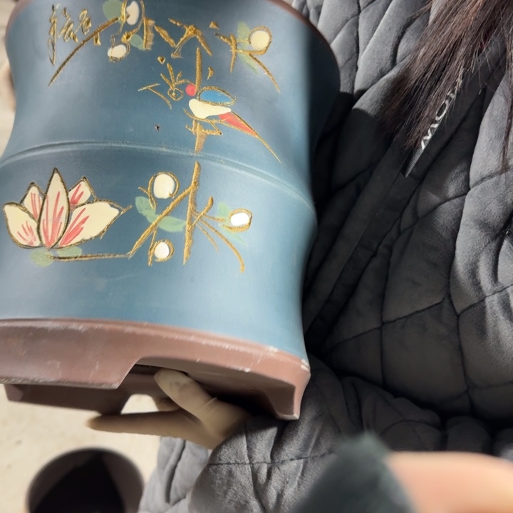 紫砂花盆紫砂花盆口径24/24