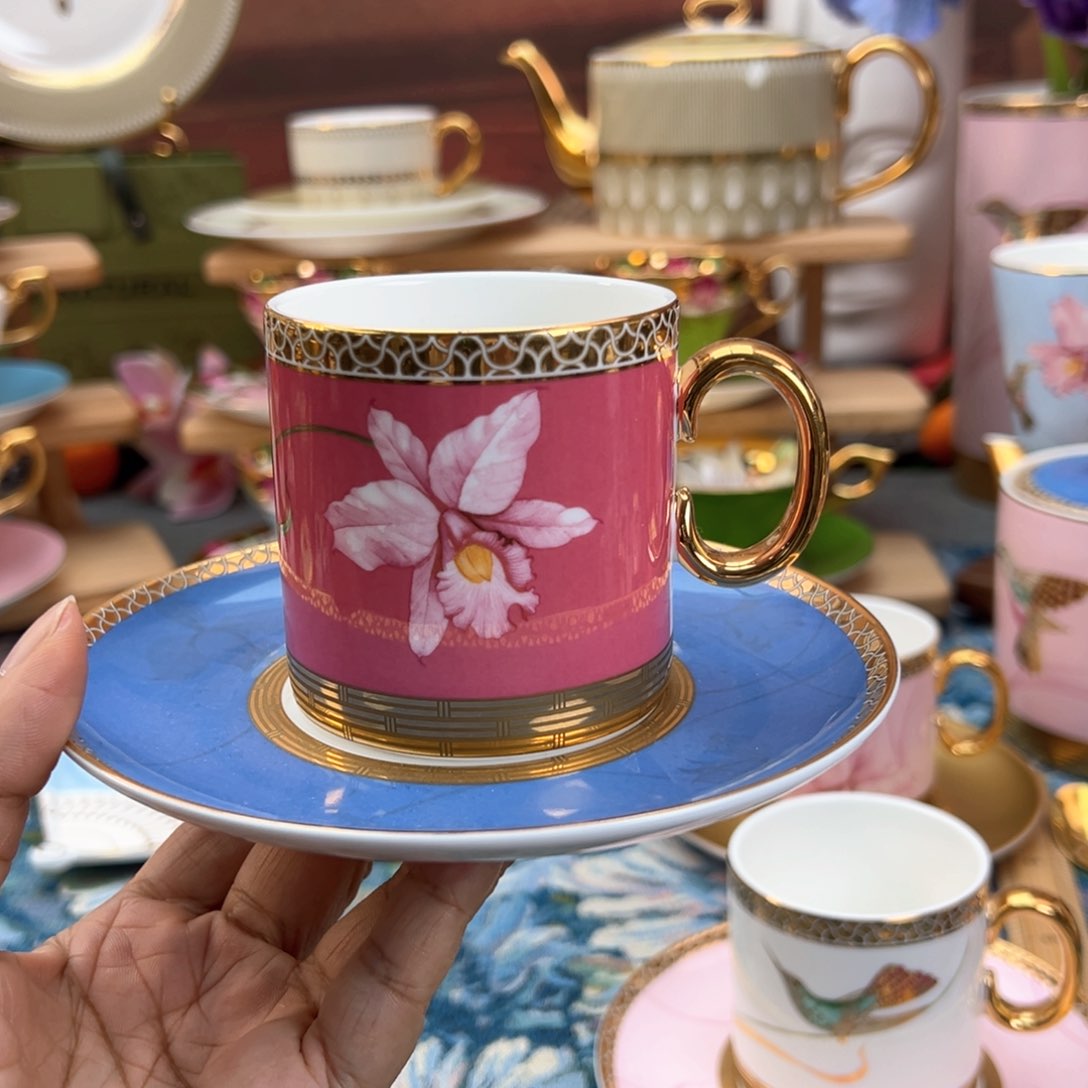 自然写生杯碟礼盒装