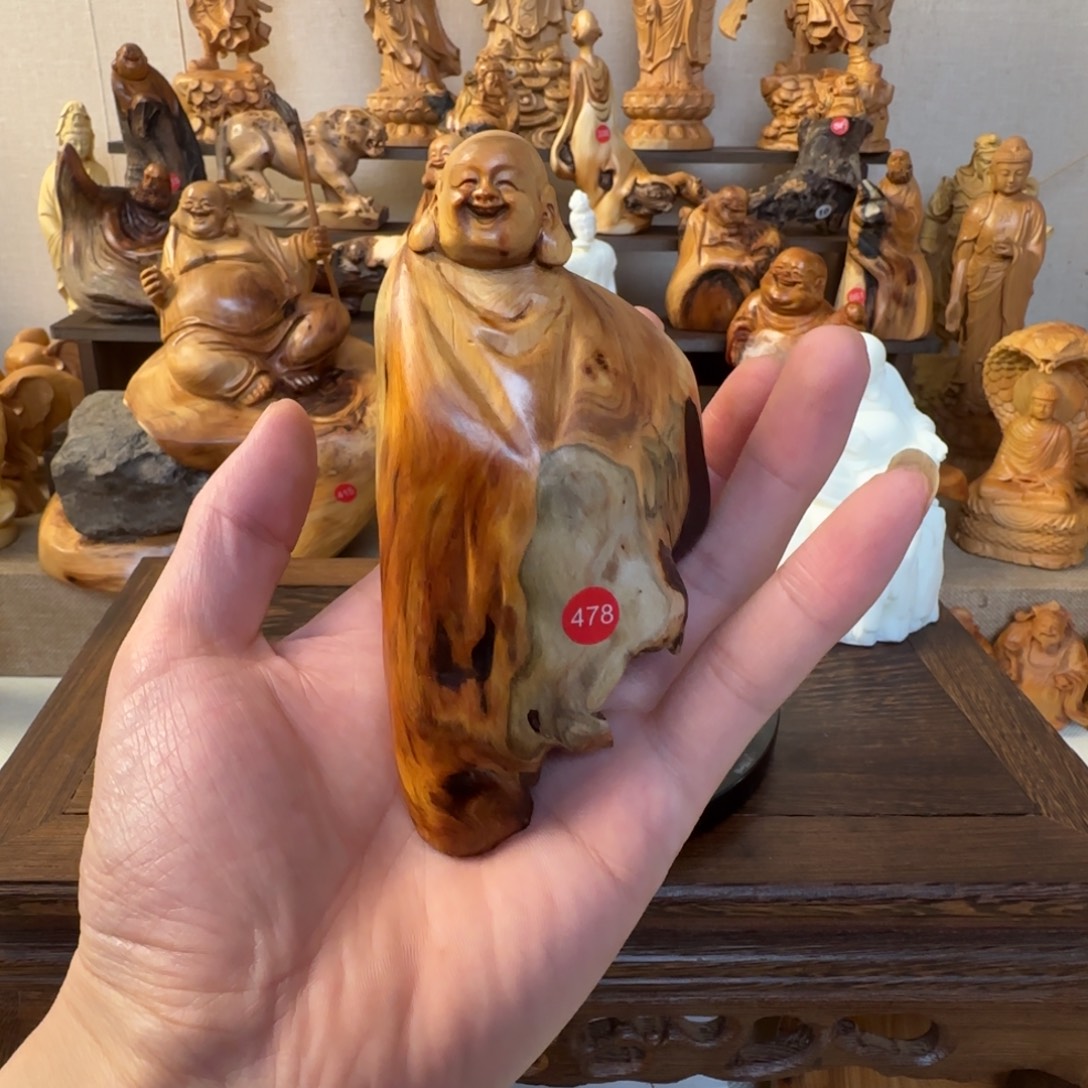 用***2崖柏小木匠艺雕一物一拍