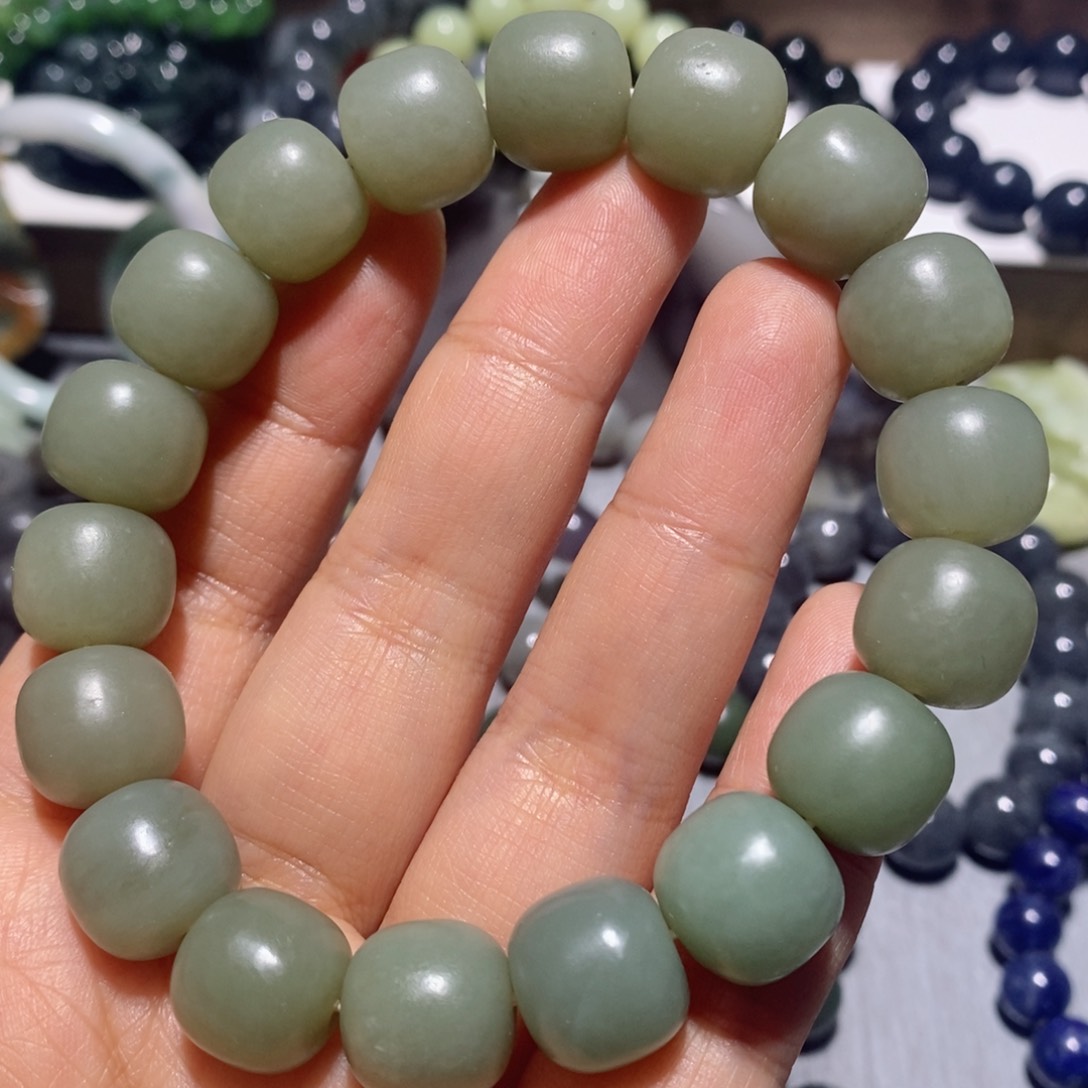 和田玉手链未镶嵌