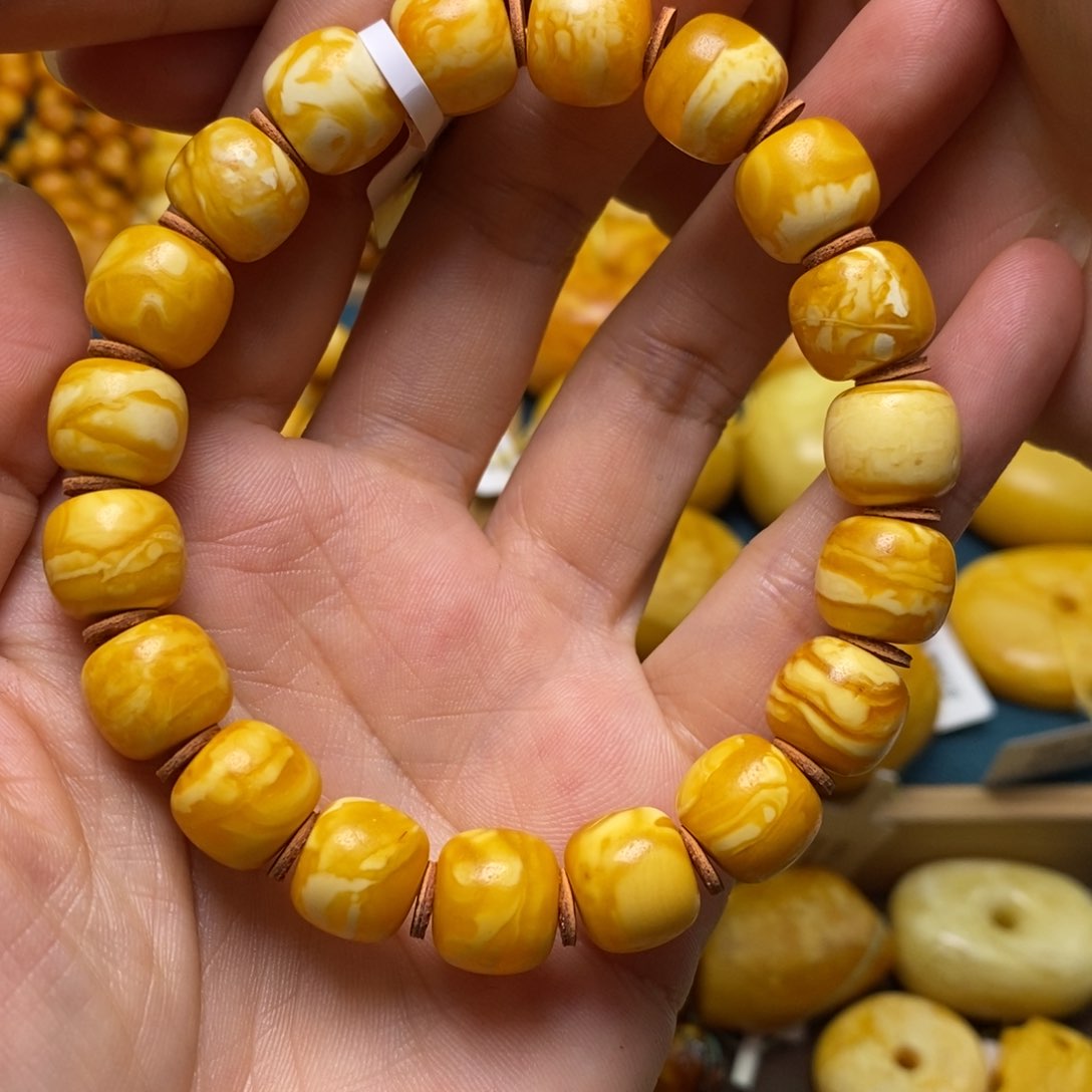 琥珀颈饰未镶嵌11加