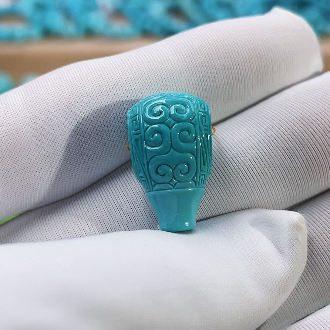 绿松石珠宝奇石未镶嵌