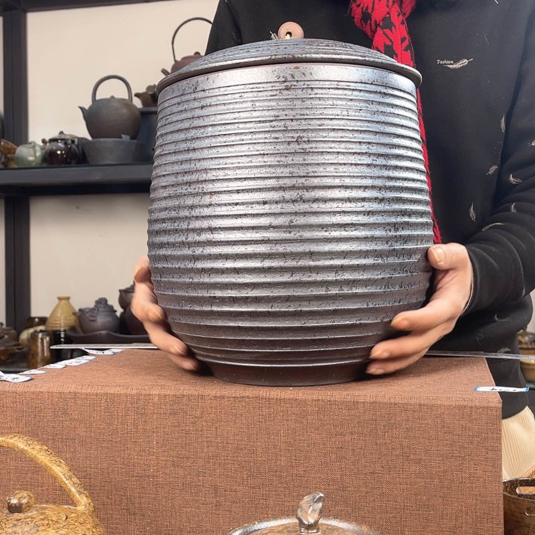 紫泥茶壶紫砂粗陶茶器