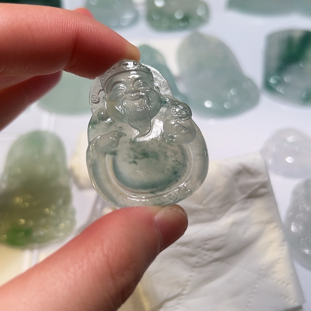 未镶嵌定制翡翠挂件