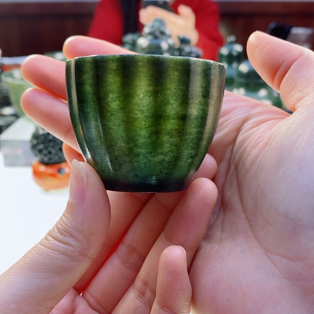 和田玉（青玉）摆件未镶嵌