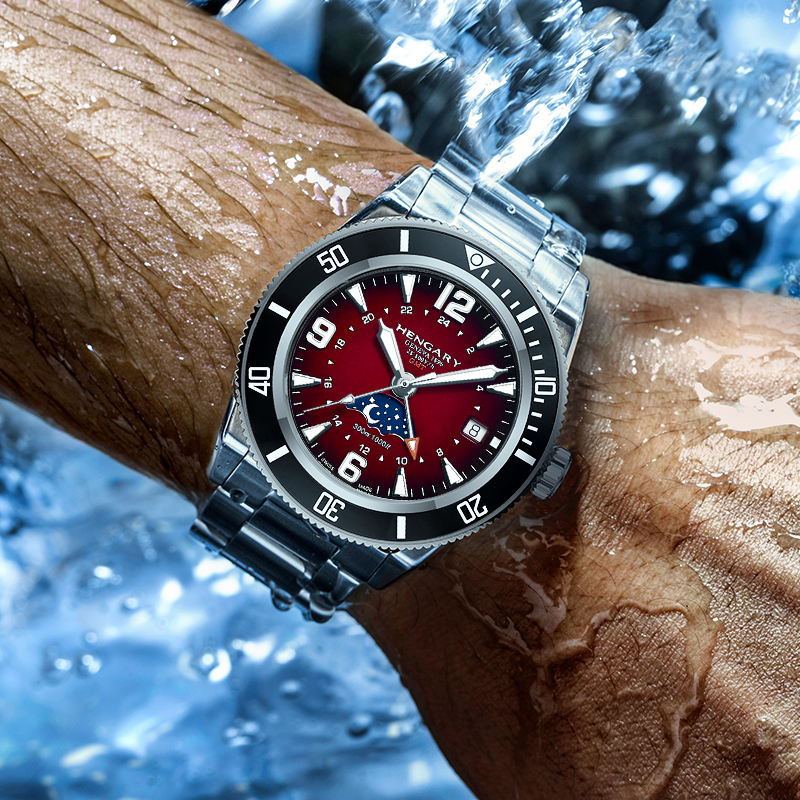 【艾伦专属】亨格丽世界时系列机械男士腕表HG1026A限量200只