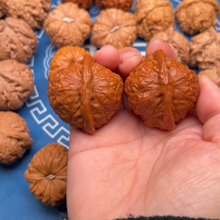 文玩核桃把件?南瓜