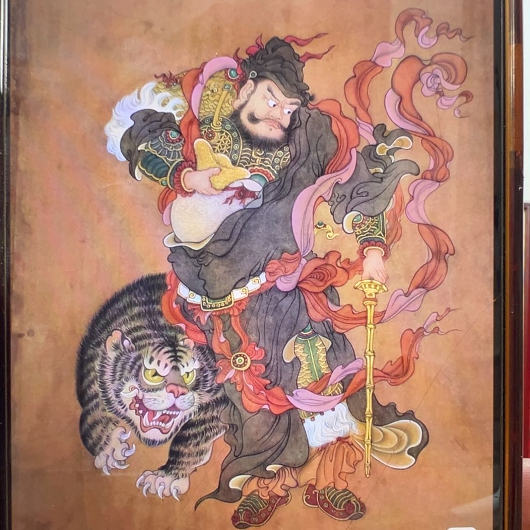 国画碧**深白底定制