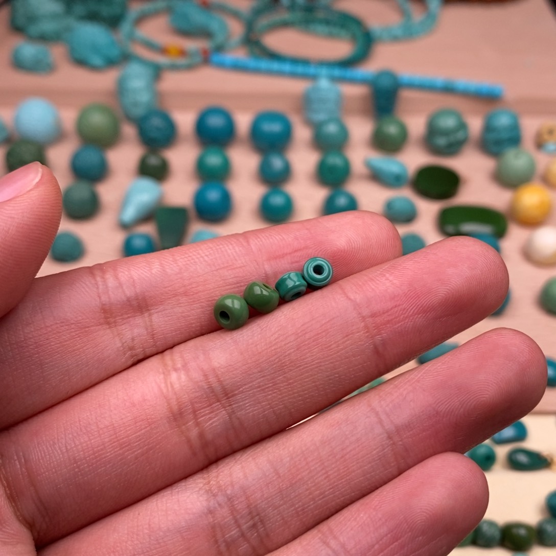 绿松石配饰未镶嵌东