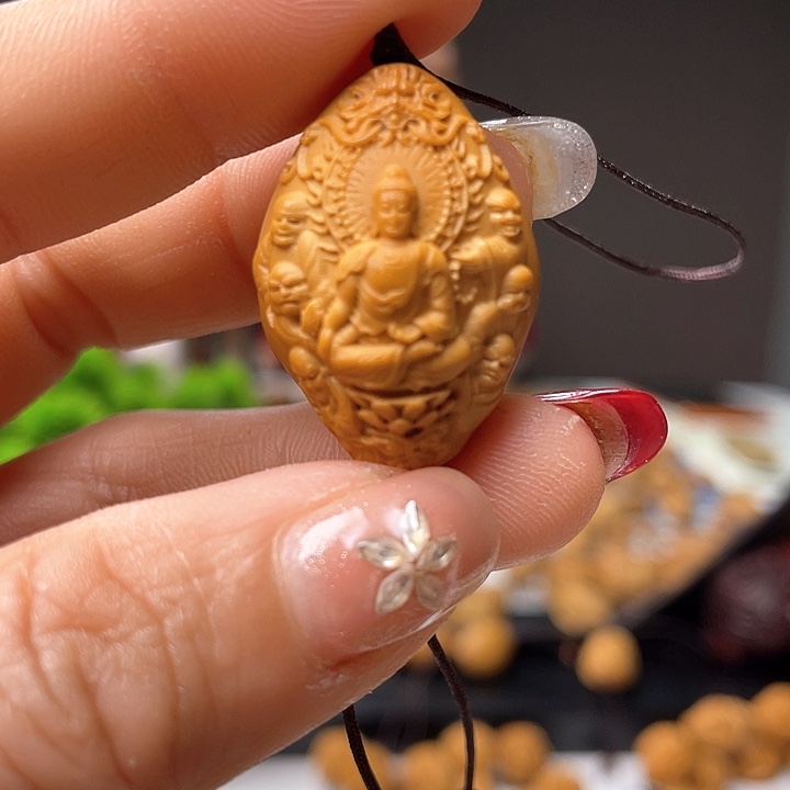 橄榄核吊坠橄榄核